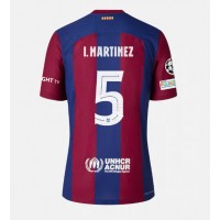 Fotballdrakt Herre Barcelona Inigo Martinez #5 Hjemmedrakt 2023-24 Kortermet